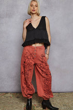 Penelope Sleeveless Cropped Baby Doll Top