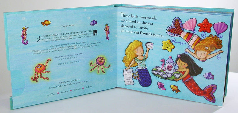 Simon & Schuster - Three Little Mermaids by Mara  Van Fleet: Novelty; 16 pages / English