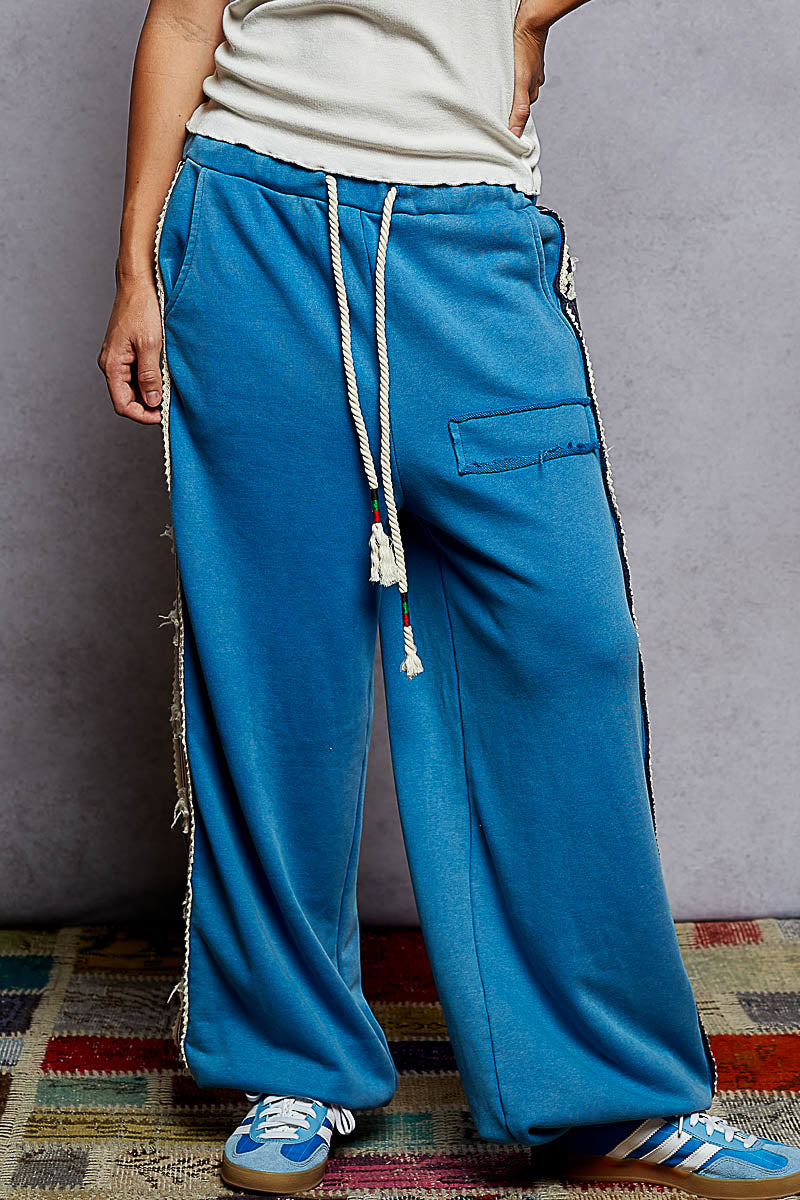 Star Patch Knit Joggers