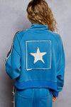 Star French Terry Zip Up