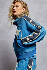 Star French Terry Zip Up