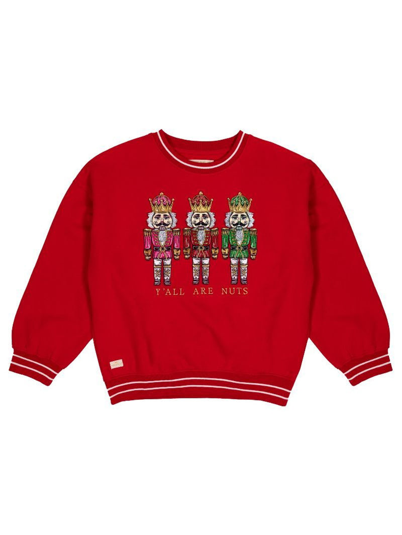 Y'All Are Nuts Holiday Sweatshirt