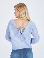 Victoria Open Back Sweater