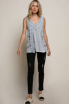 Trudy Sleeveless Lace Top