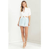 Dana Pleated High Waist Shorts