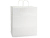 White Kraft Paper Shopping Bags: Vogue 16x6x12.5" / 250 Pack