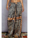 Zebra Palazzo Pants