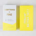 Chez Gagné - Everything is Fine Shower Steamers - Sea Salt, Citrus & Neroli