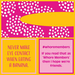 Drinks on Me - Napkin: Whoremembers