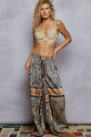 Zebra Palazzo Pants