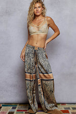 Zebra Palazzo Pants