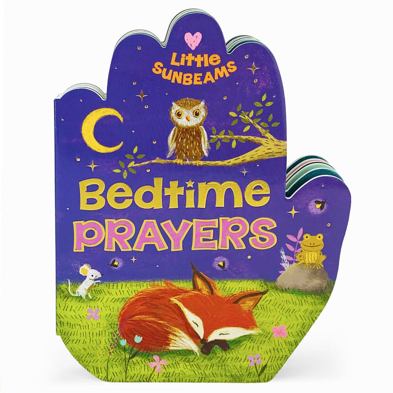 Cottage Door Press - Bedtime Prayers Shaped Praying Hands Religious Board Book