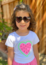 Heart Sunglasses: Black