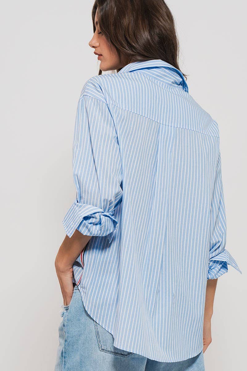 The Prepster Twill Button Down