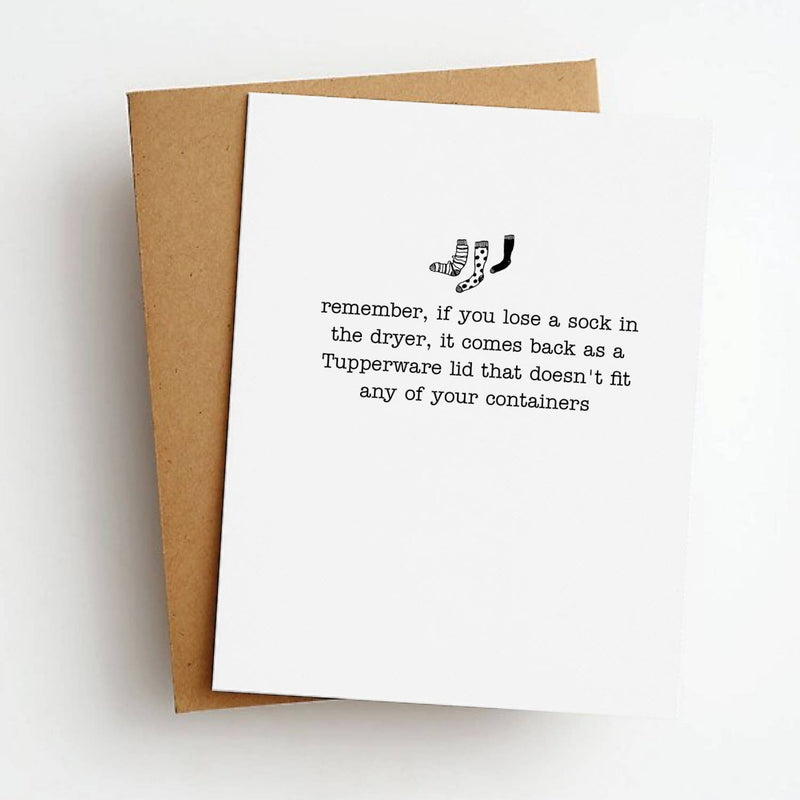 Skel & Co - Tupperware Funny Everyday Greeting Card