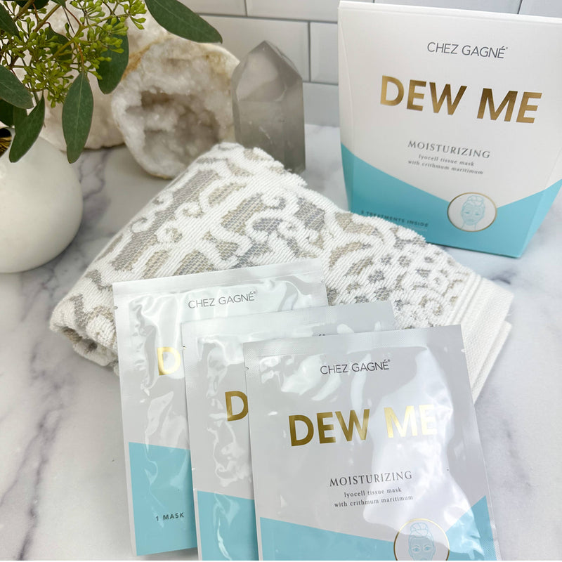 Chez Gagné - Dew Me Facial Sheet Masks - Boxed Set of 3