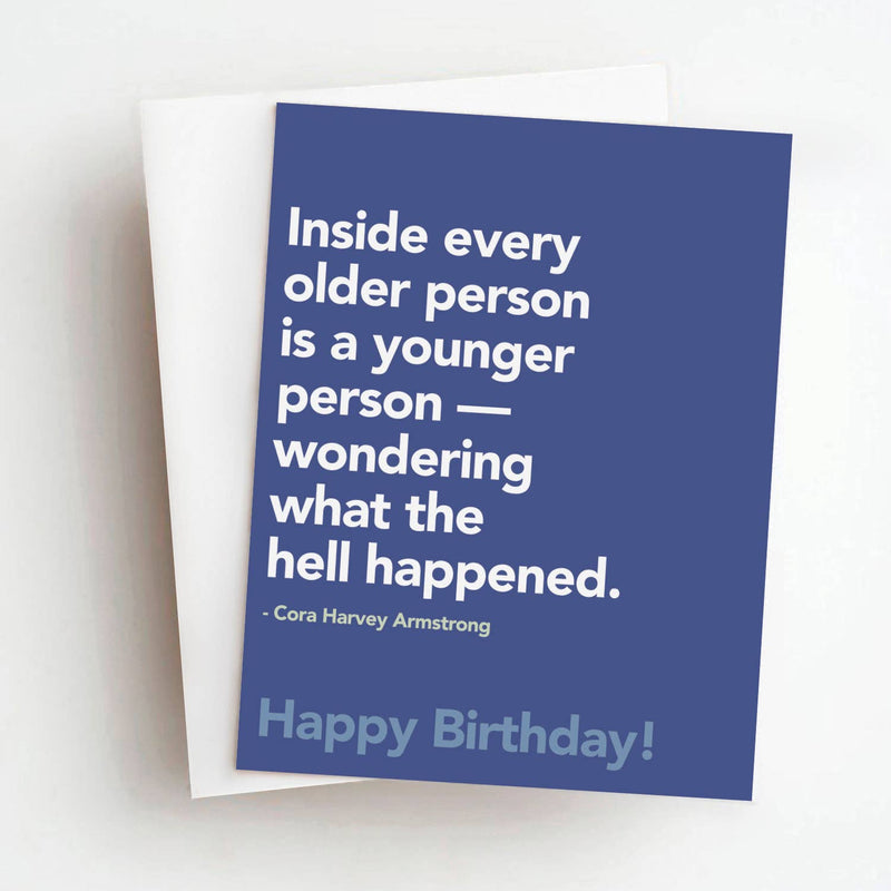 Skel & Co - Hell Happened Funny Birthday Greeting Card