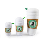 Haute Diggity Dog - Starbarks Coffee Cup W/ Lid Squeaker Dog Toy: Large