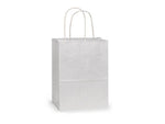 White Kraft Paper Shopping Bags: Vogue 16x6x12.5" / 250 Pack