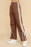 Tinsley Straight Leg Striped Sweatpants