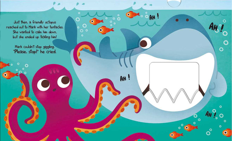 Simon & Schuster - Shark Bite! by Little Bee Books: Board Books; 12 pages / English
