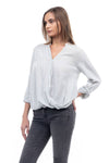 Naked Zebra - A&F: Striped Button Up Shirt: Poppy Red / S