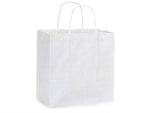 White Kraft Paper Shopping Bags: Vogue 16x6x12.5" / 250 Pack