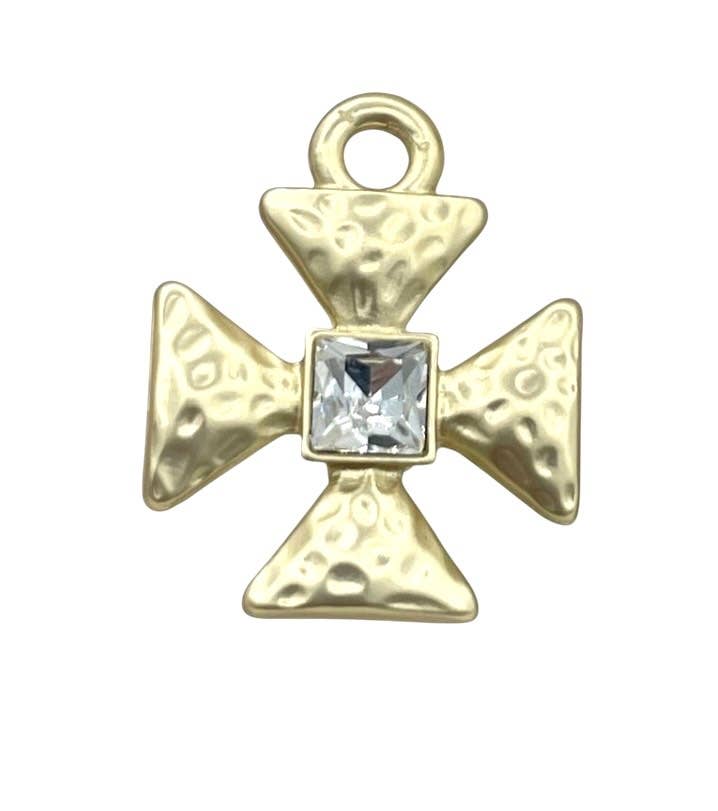 Nora James jewelry - Belmont scarf necklace: Artisan star