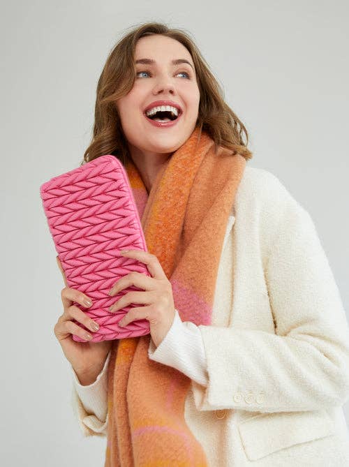Shiraleah - JODY ZIP POUCH: Gold