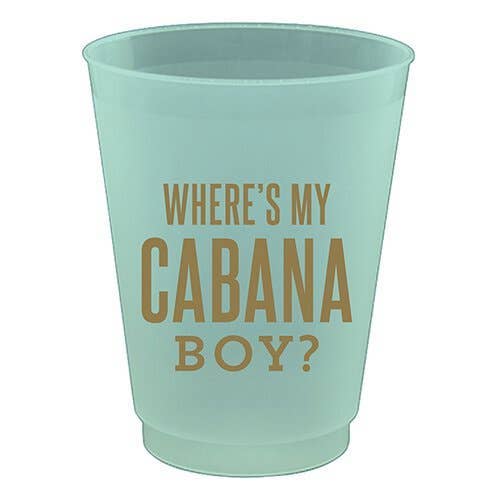Cocktail Party Cups - Cabana Boy? - 8ct