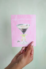 Espresso martini era birthday card