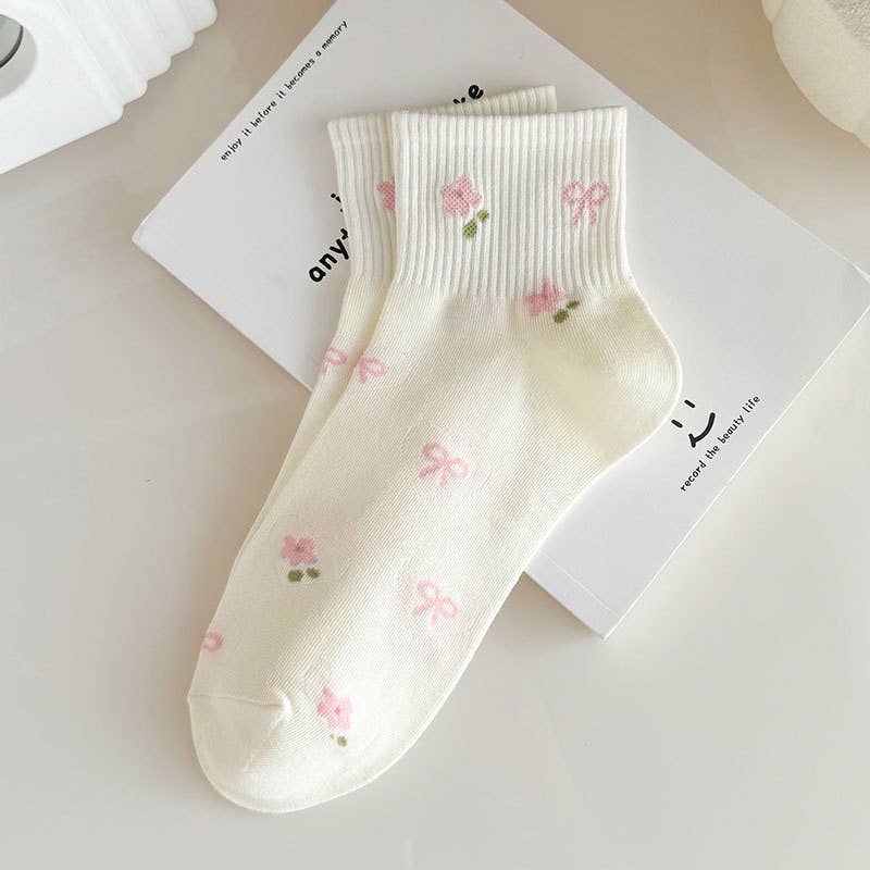 Bow Ankle Socks