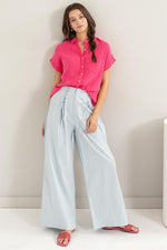 Lucy Lace Up Flare Pant