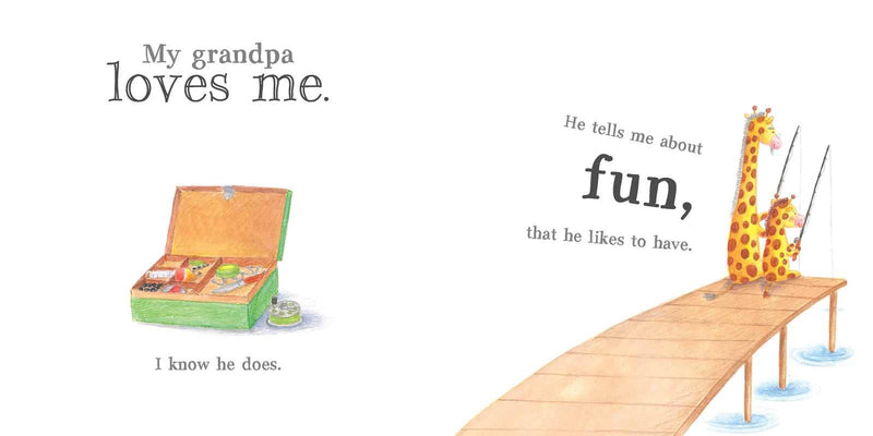 Simon & Schuster - My Grandpa Loves Me by: Hardcover; 8 pages / English