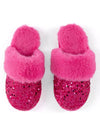 FIESTA SLIPPERS, MAGENTA: S/M