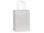 White Kraft Paper Shopping Bags: Vogue 16x6x12.5" / 250 Pack