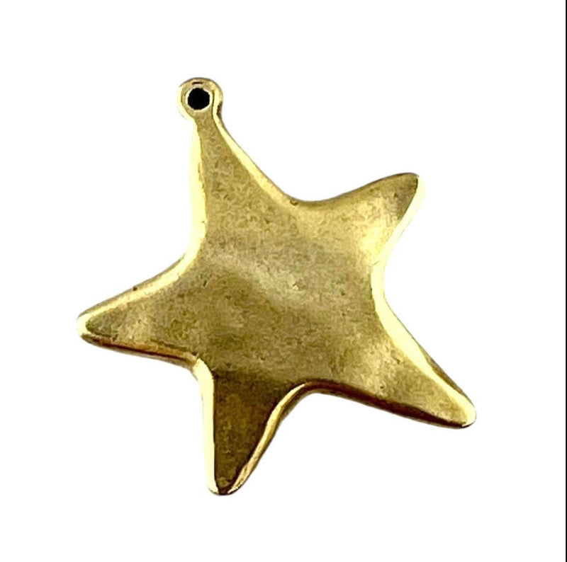 Nora James jewelry - Belmont scarf necklace: Artisan star