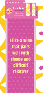 Drinks on Me - DISH TOWEL: Difficult relatives