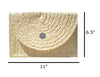 The Vineyard Straw Clutch w Interchangeable Bow -Kelly Green
