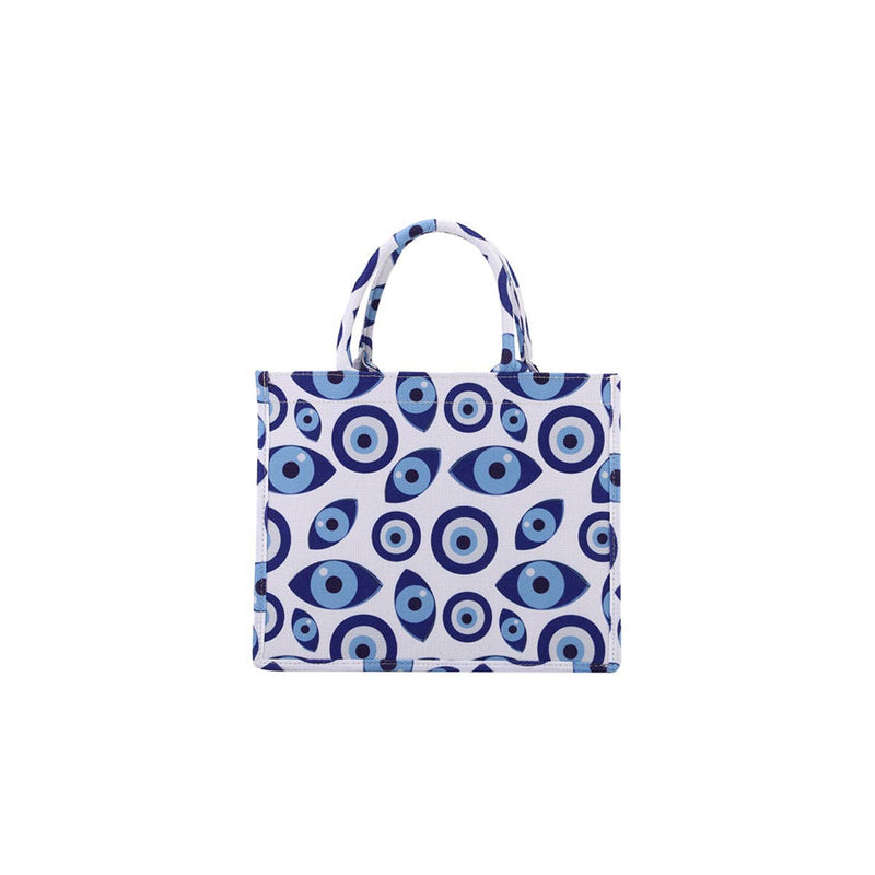 Evil Eye Square Tote Bag