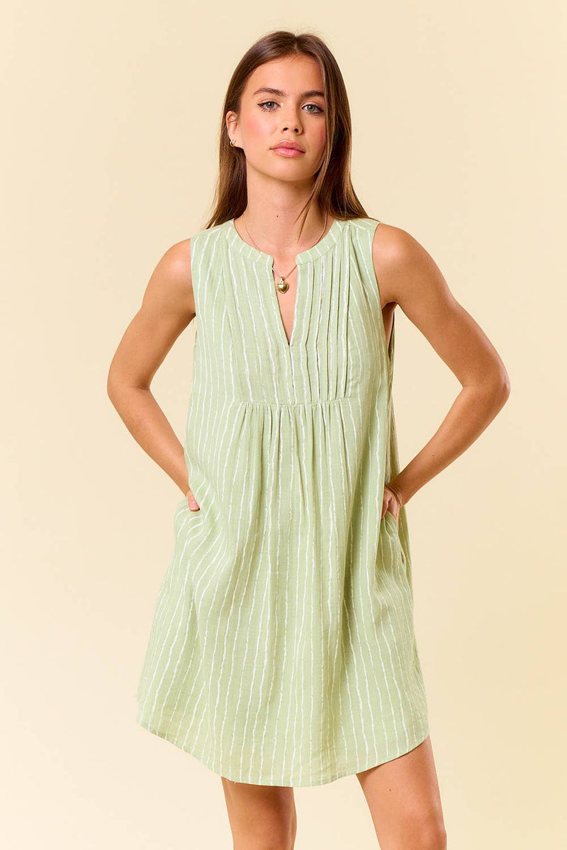 Katy Rose Pintuck Dress