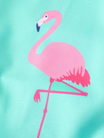 Flamingal Little Girls Swimsuit