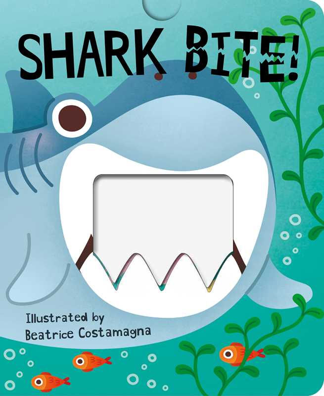 Simon & Schuster - Shark Bite! by Little Bee Books: Board Books; 12 pages / English