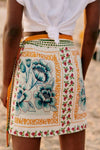 Italian wrap skirt