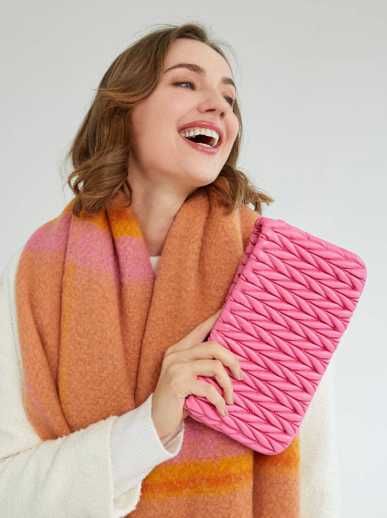Shiraleah - JODY ZIP POUCH: Gold