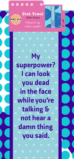 Drinks on Me - DISH TOWEL: Superpower