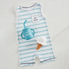 Angle - Tank Romper - Just Chilln': 3-6M