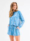 Annie PJ Short Set  - Ivy Lane Blue