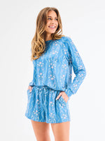 Annie PJ Short Set  - Ivy Lane Blue