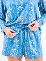 Annie PJ Short Set  - Ivy Lane Blue